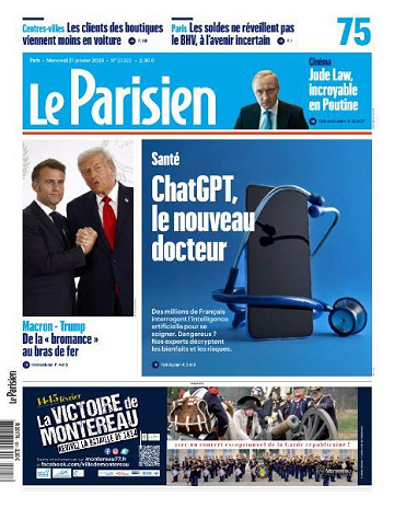 Le Parisien - 21 Janvier 2026