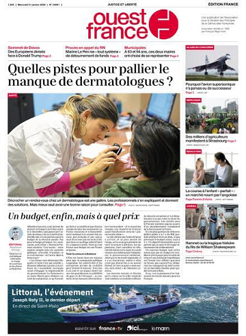 Ouest-France Édition France - 21 Janvier 2026