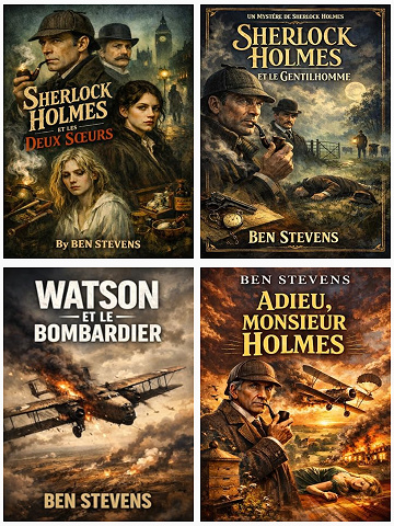 Les Enquêtes de Sherlock Holmes Tomes 32 à 35 - Ben Stevens (2026)