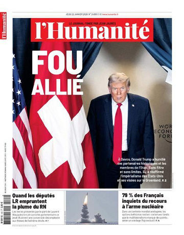 L'Humanite - 22 Janvier 2026