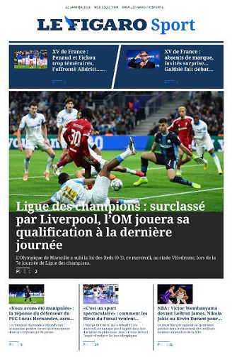 Le Figaro Sport - 22 Janvier 2026