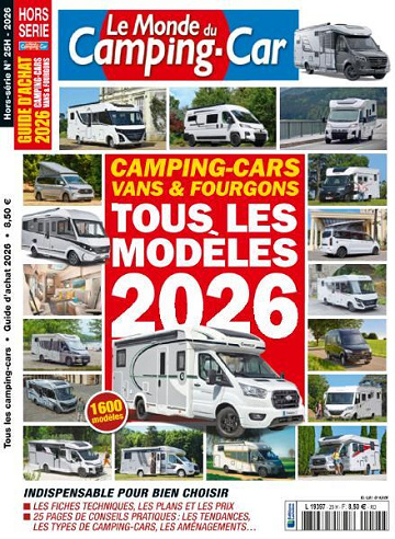 Le Monde du Camping-Car Hors-Série N°25 2026