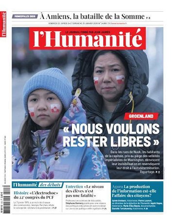 L'Humanite - 23-25 Janvier 2026