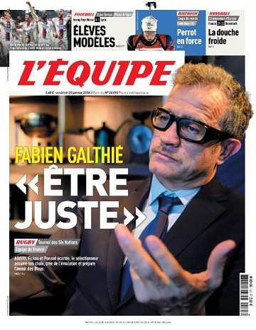 L’equipe du Vendredi 23 Janvier 2026