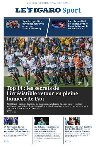 Le Figaro Sport - 23 Janvier 2026