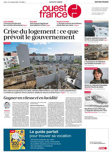 Ouest-France Édition France - 24-25 Janvier 2026