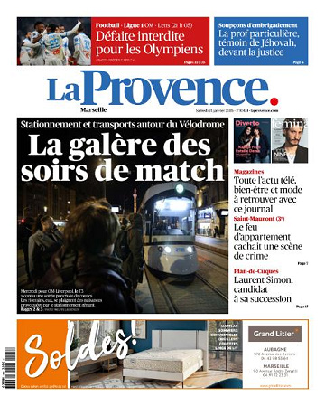 La Provence - 24 Janvier 2026