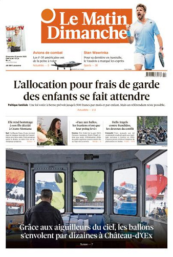 Le Matin Dimanche - 25 Janvier 2026