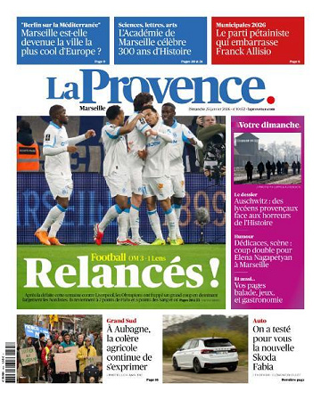 La Provence - 25 Janvier 2026