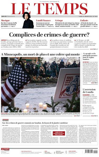 Le Temps - 26 Janvier 2026