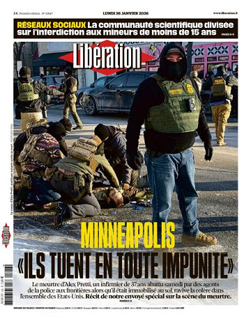 Libération du Lundi 26 Janvier 2026