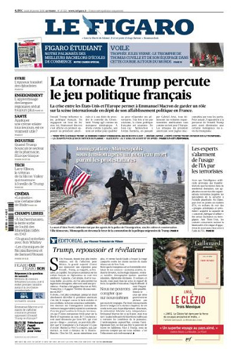 Le Figaro du Lundi 26 Janvier 2026