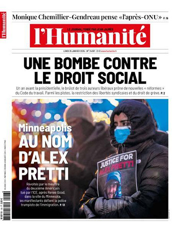 L'Humanite - 26 Janvier 2026