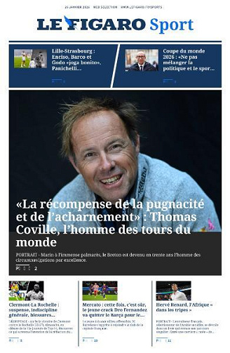 Le Figaro Sport - 26 Janvier 2026