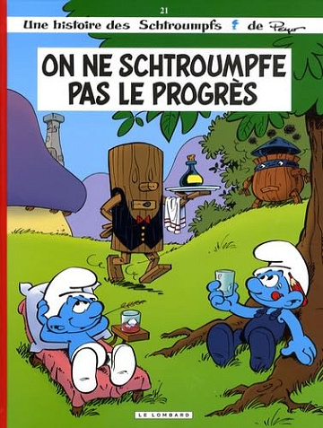 Les Schtroumpfs 4 - On ne schtroumpfe pas le progrès - Peyo (2009)