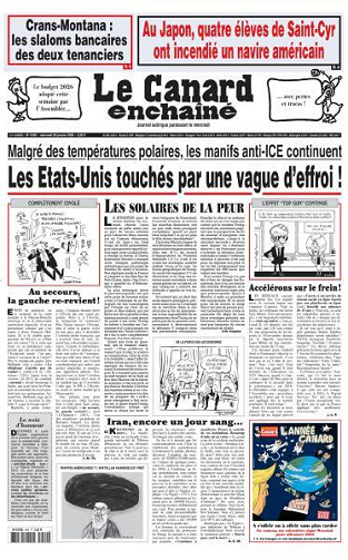 Le Canard enchaîné - 28 Janvier 2026
