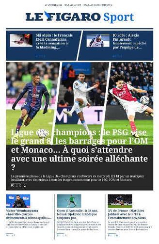 Le Figaro Sport - 28 Janvier 2026