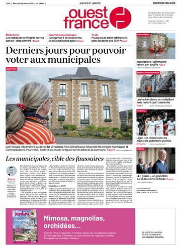 Ouest-France Édition France - 28 Janvier 2026