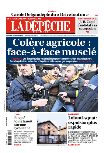 La Dépêche du Midi (16 Éditions) Du Mercredi 28 Janvier 2026
