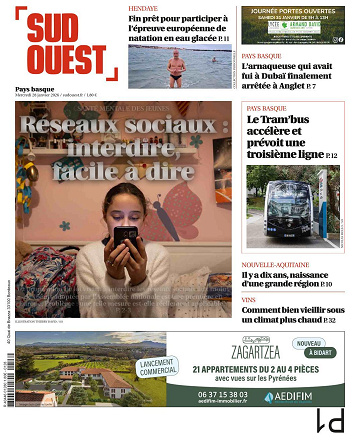 Sud Ouest Pays basque Du Mercredi 28 Janvier 2026