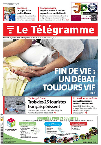 Le Télégramme-Pontivy Du Mercredi 28 Janvier 2026