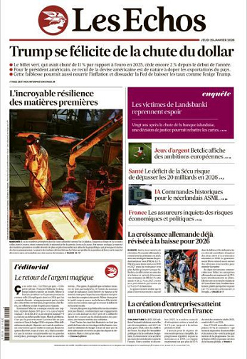 Les Echos - 29 Janvier 2026