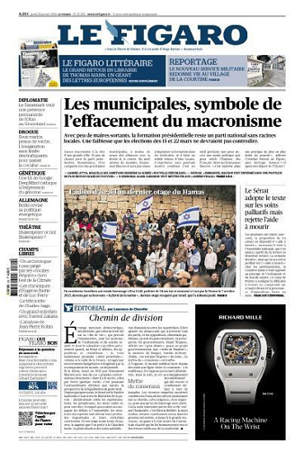 Le Figaro du Jeudi 29 Janvier 2026