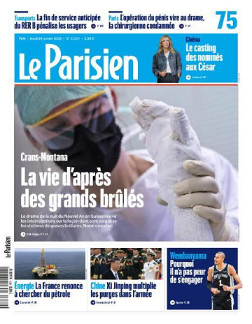 Le Parisien - 29 Janvier 2026