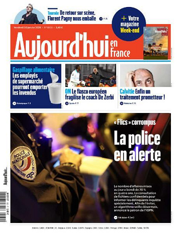 Aujourd’hui en France - 30 Janvier 2026