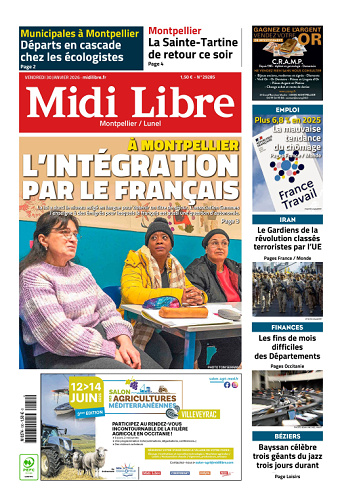 Midi Libre (14 Éditions) Du Vendredi 30 Janvier 2026