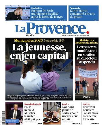 La Provence - 30 Janvier 2026