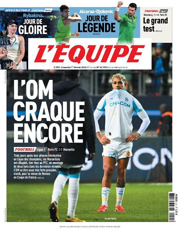 L’equipe du Dimanche 1er Février 2026
