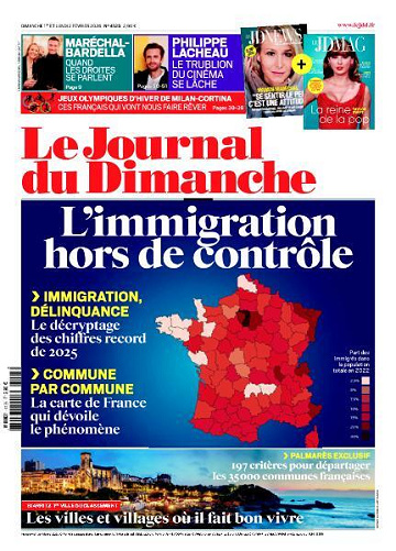 Le Journal du Dimanche - 1er Février 2026