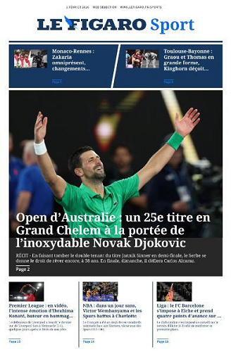 Le Figaro Sport - 1er Février 2026