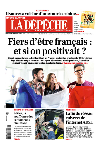 La Dépêche du Midi (16 Éditions) Du Dimanche 1er Février 2026