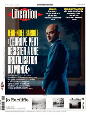 Libération du Lundi 2 Février 2026