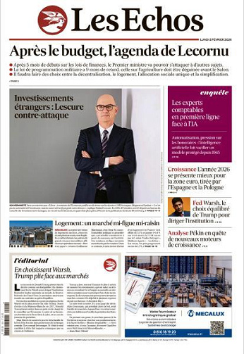 Les Echos - 2 Février 2026