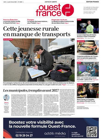 Ouest-France Édition France - 2 Février 2026