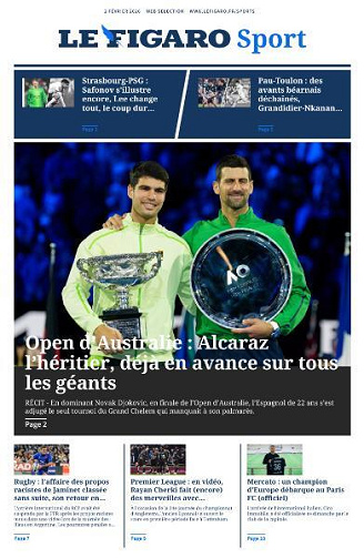 Le Figaro Sport - 2 Février 2026