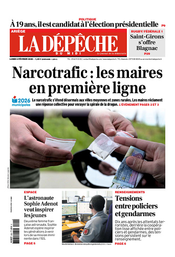 La Dépêche du Midi (16 Éditions) Du Lundi 2 Février 2026
