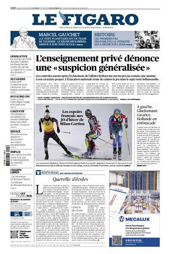Le Figaro du Mardi 3 Février 2026