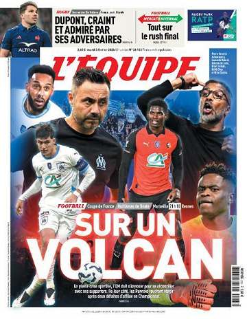 L’equipe du Mardi 3 Février 2026