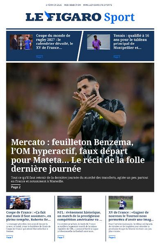 Le Figaro Sport - 3 Février 2026