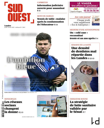 Sud Ouest (2 Éditions) Du Jeudi 5 Février 2026