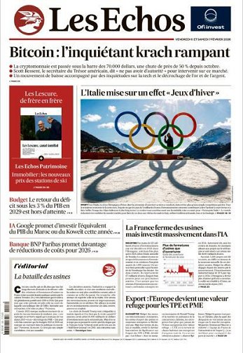 Les Echos - 6-7 Février 2026