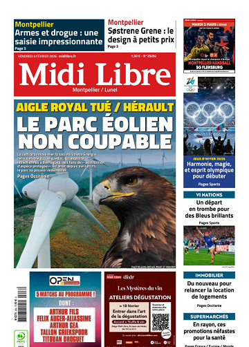 Midi Libre (14 Éditions) Du Vendredi 6 Février 2026
