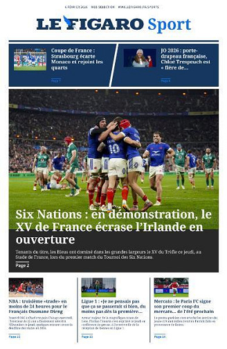 Le Figaro Sport - 6 Février 2026