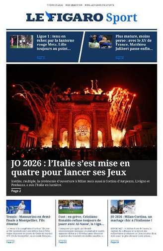 Le Figaro Sport - 7 Février 2026