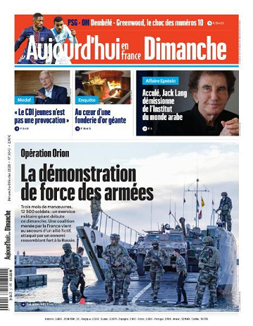 Aujourd’hui en France - 8 Février 2026