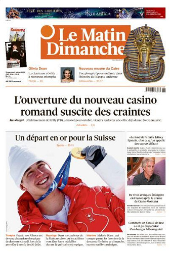 Le Matin Dimanche - 8 Février 2026